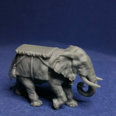 Carthaginian War Elephant without tower and accessories