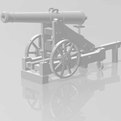 24pdr siege gun of the french Valée system