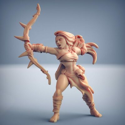 Amazon Warrior with bow version 2 AG