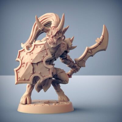 Demon grunt with sword and shield AG
