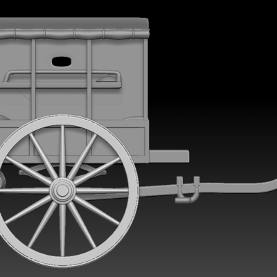 Coolidge Ambulance Wagon